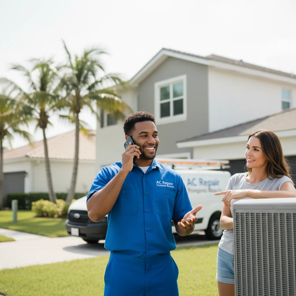 AC Repair Pompano Beach customer support in Reynolds Station